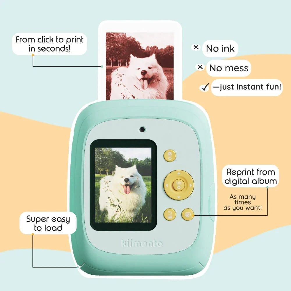 Mint - Kiimento - Ink Free Instant Print Digital Camera for Kids - 3
