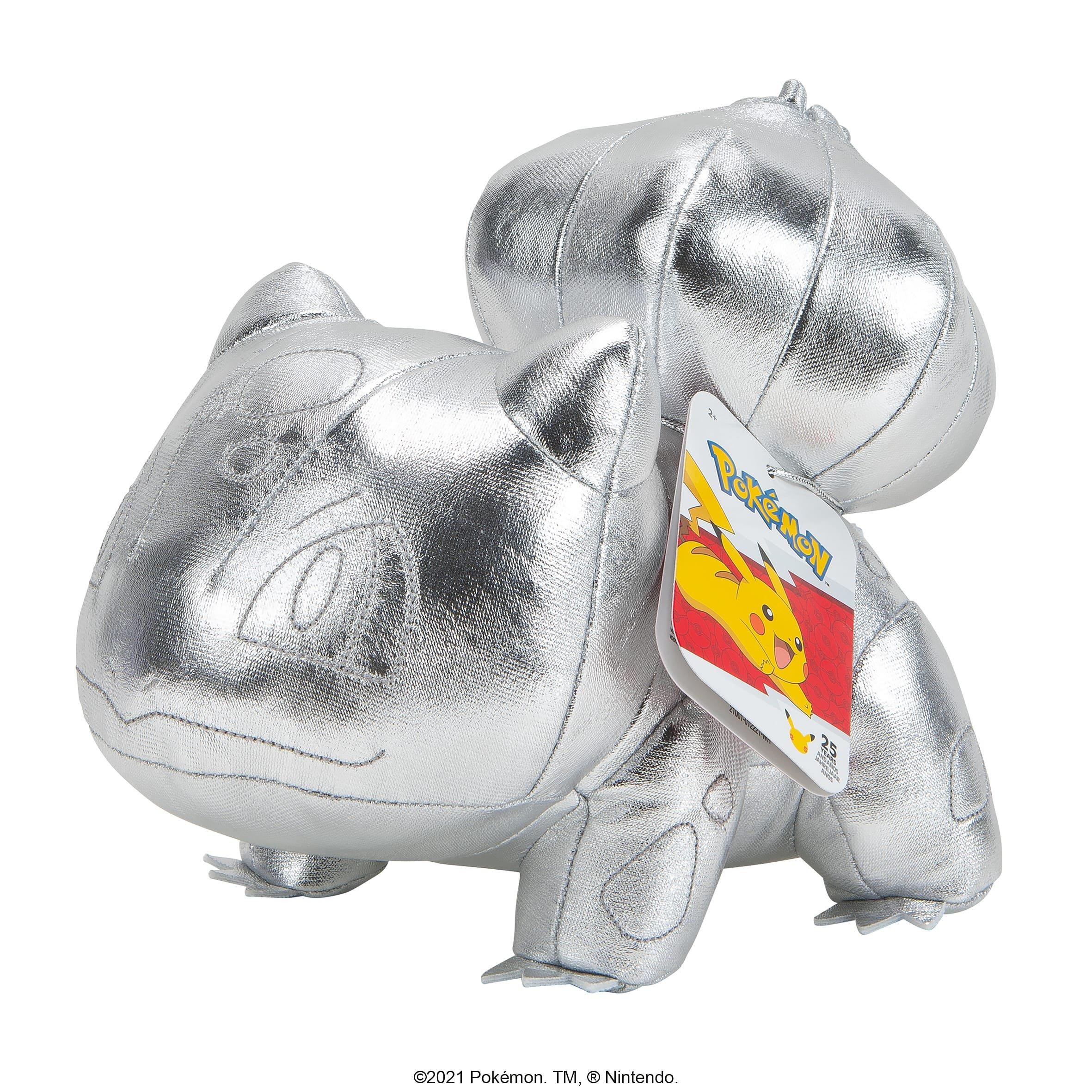 Goederen - Pokemon - Pokémon 25th Celebration Plush Silver Bulbasaur - 2