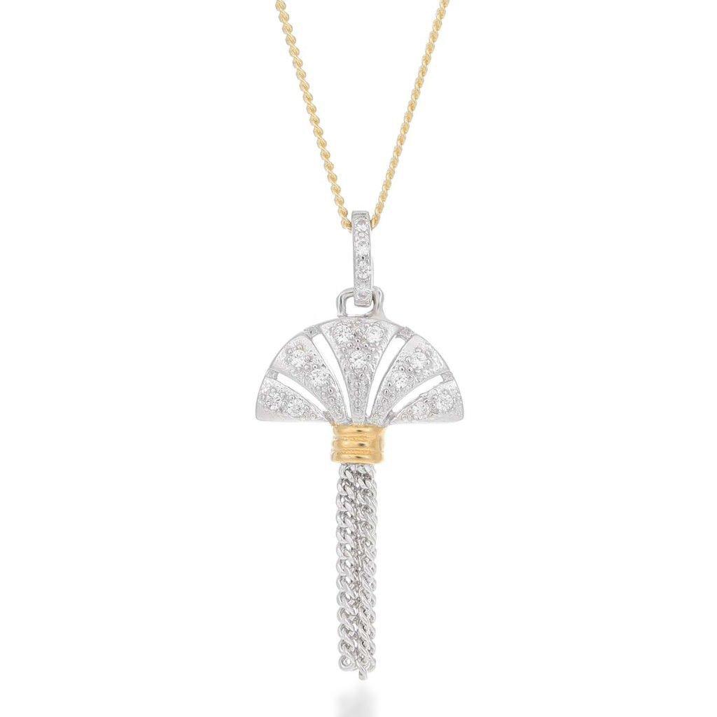 Silver - Espree - Espree The Fan pendant - 1