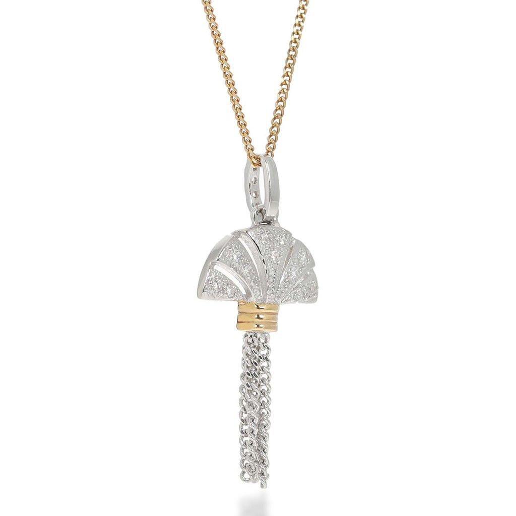 Silver - Espree - Espree The Fan pendant - 2