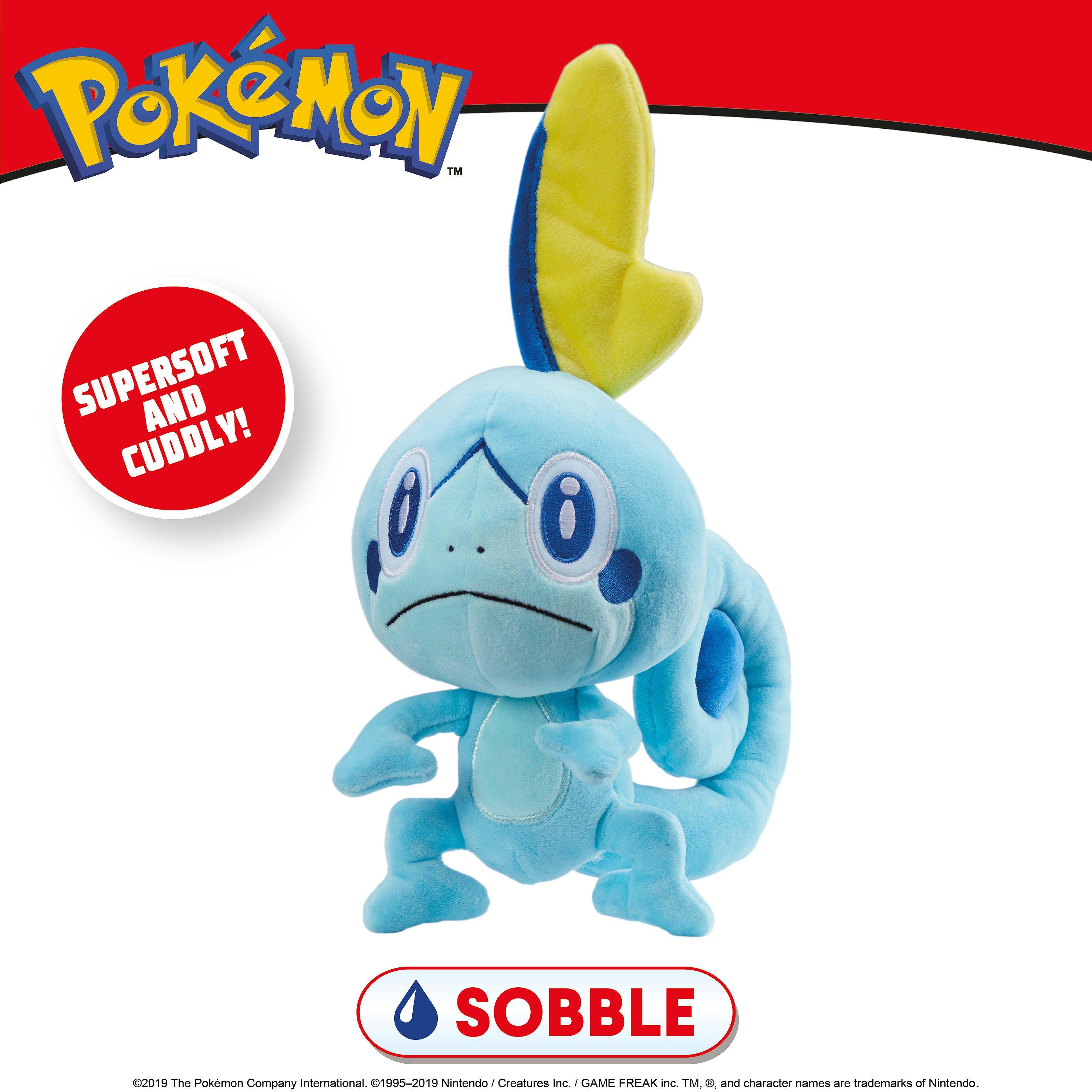 Mercadoria - Pokemon - Pokemon Sword and Shield Plush – Sobble 8 inch - 6