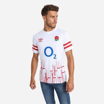 Umbro England Rugby Home Replica Shirt 2022/2023 Mens