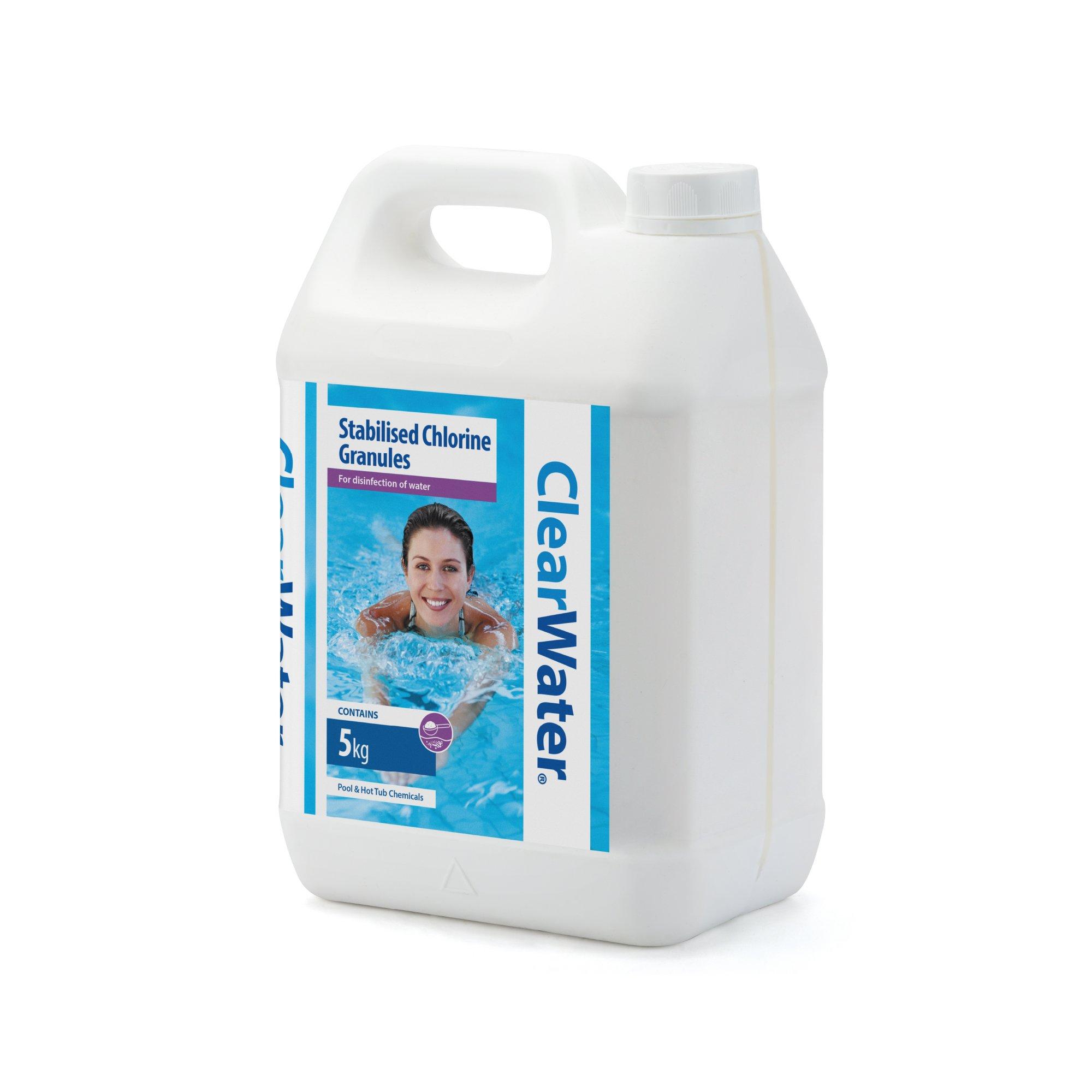 Clearwater  5Kg Chlorine Granules - White - 1 Size