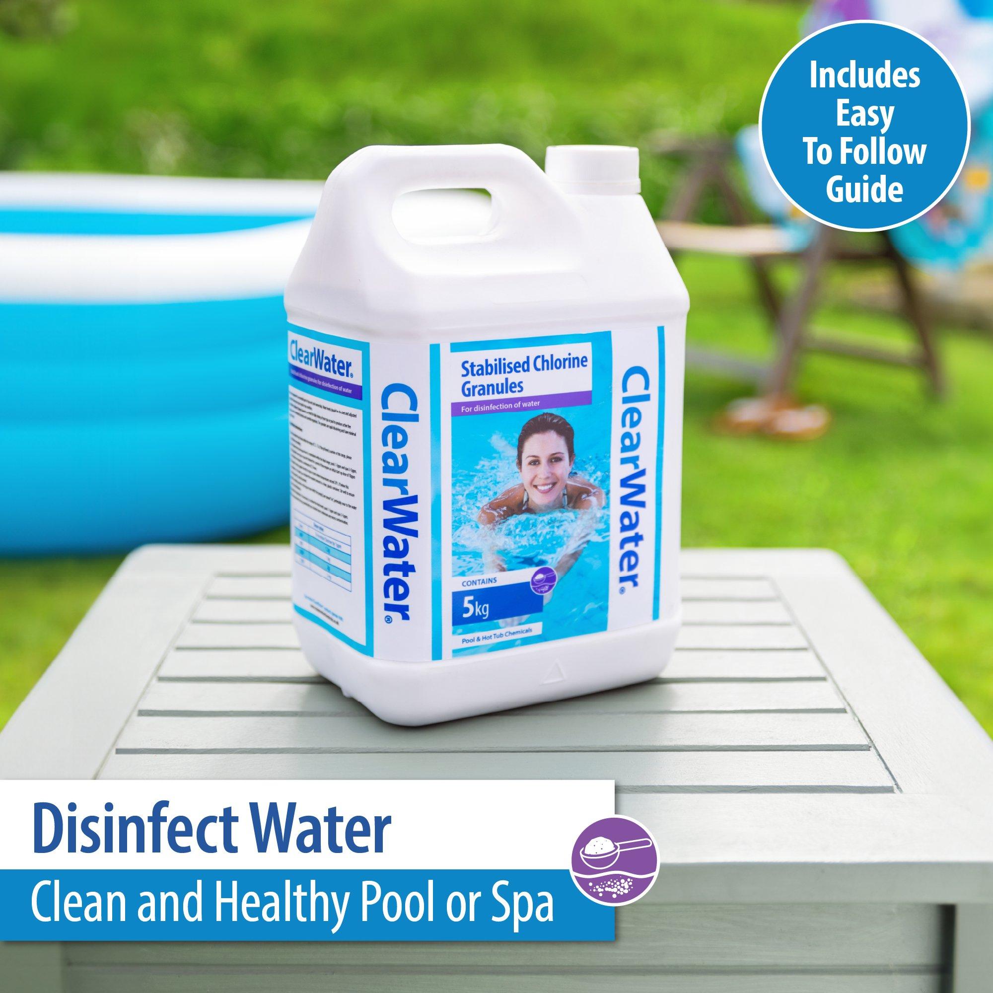 White - Clearwater - Clearwater 5kg Chlorine Granules - 2