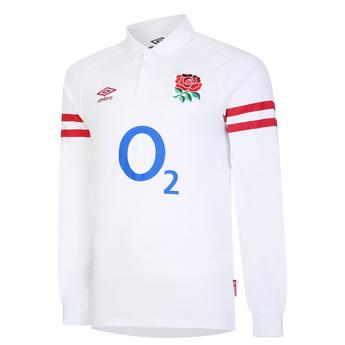 Umbro England Home Classic Licensed Long Sleeve Shirt 2022/2023 Mens