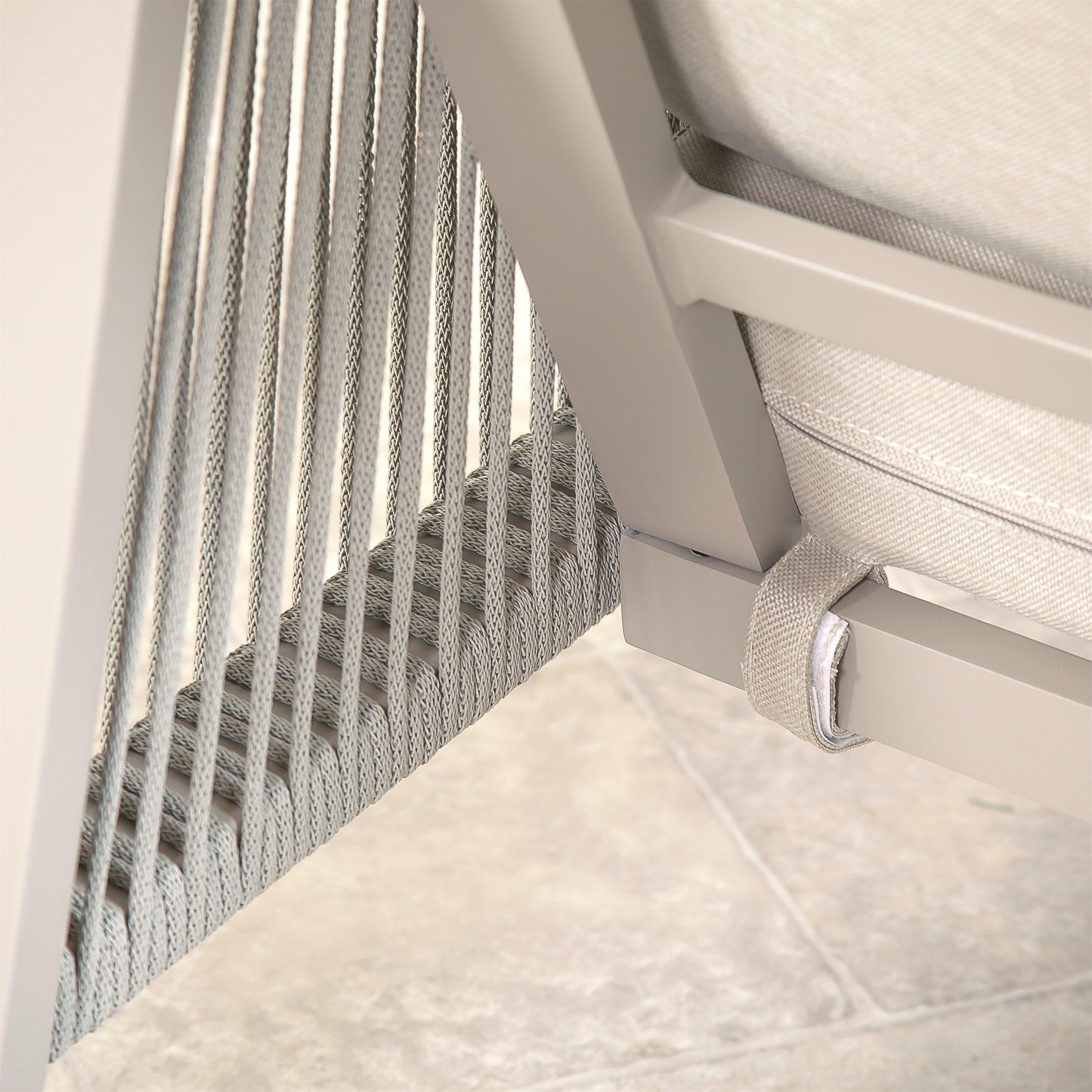 Grey - Suntime - Hopetown Rope Sofa Collection - 4