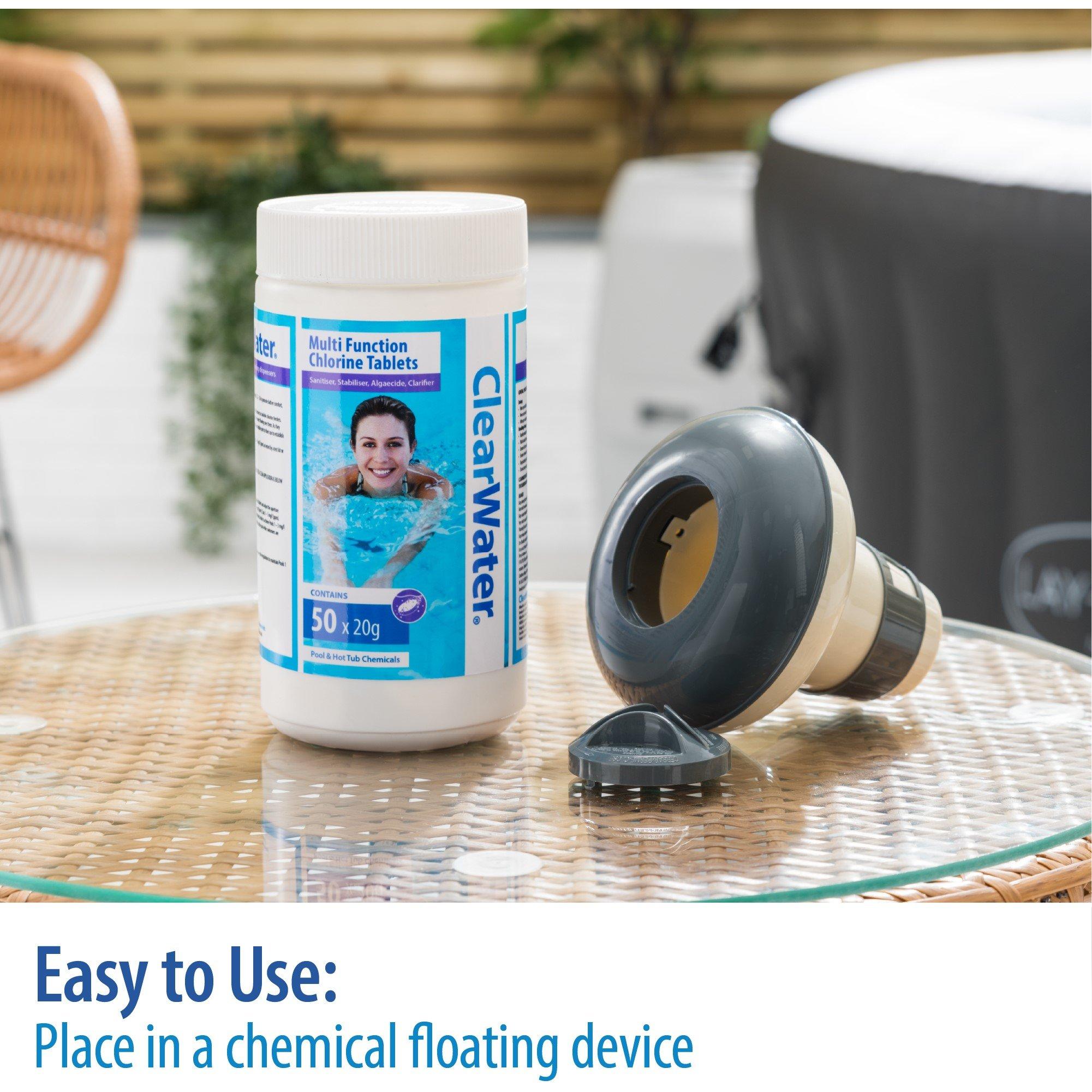 White - Clearwater - ClearWater 1kg - 20G Multifunction Tablets - 3