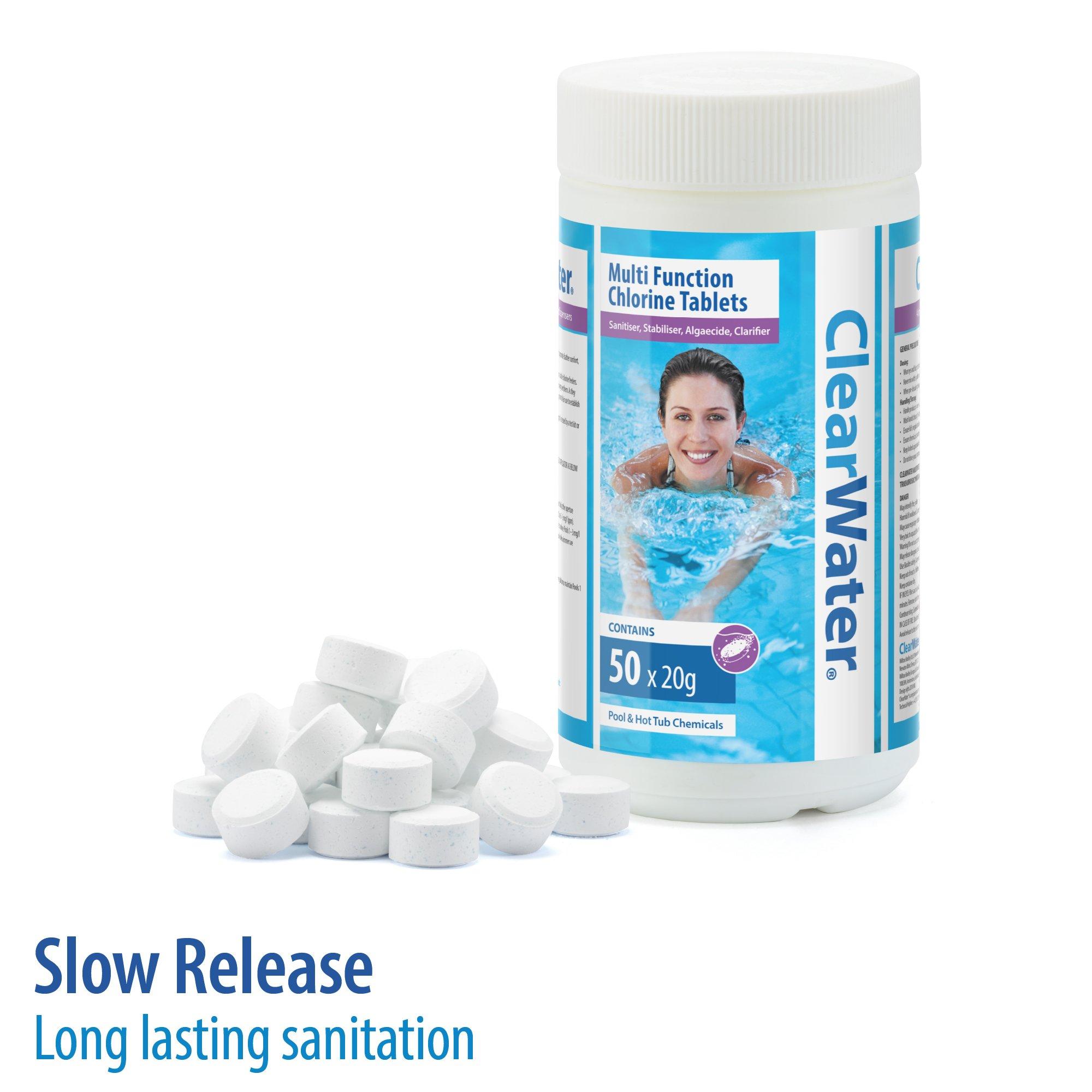 White - Clearwater - ClearWater 1kg - 20G Multifunction Tablets - 4