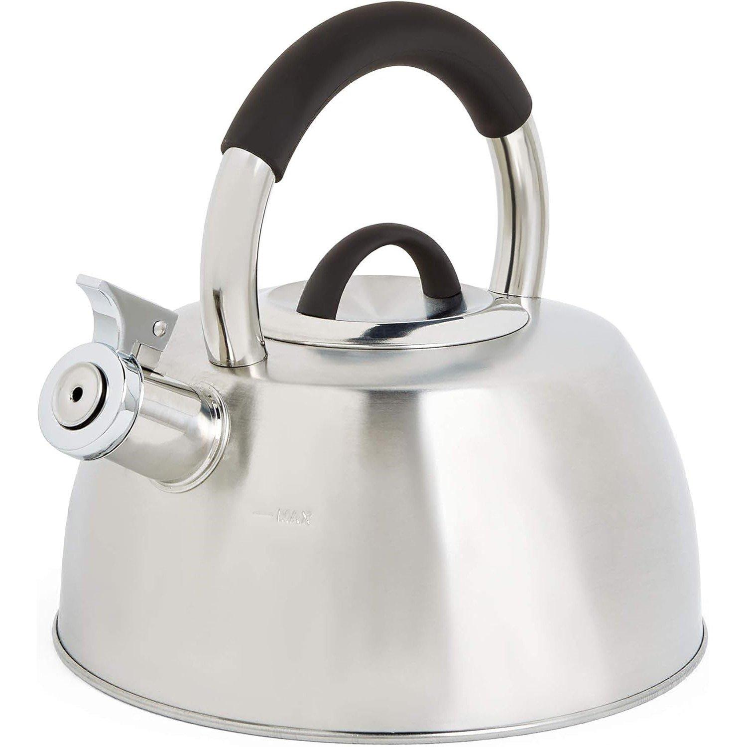 Silver - VonShef - VonShef Stove Top Kettle Stainless Steel - 1