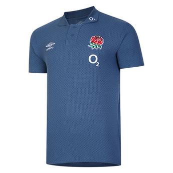 Umbro England Rugby CVC Polo Shirt Adults