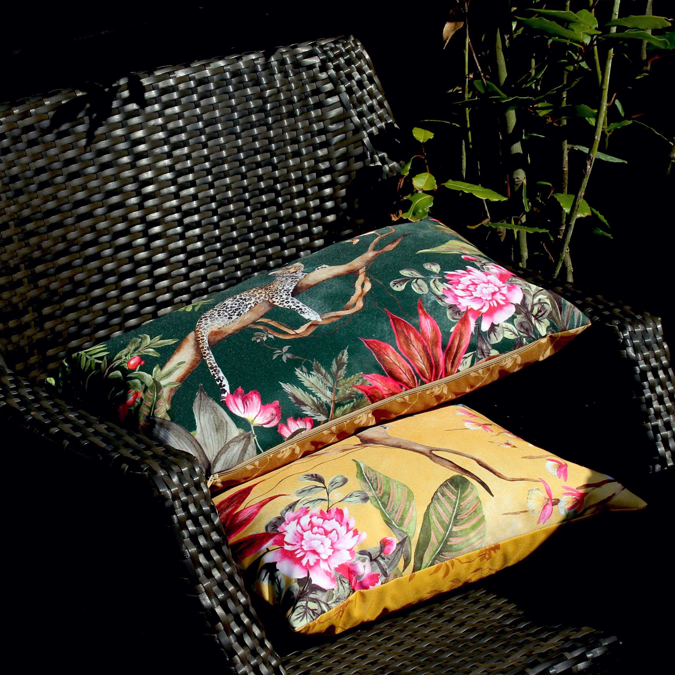 Forest - Evans Lichfield - Leopard Rectangular Outdoor Cushion - 5