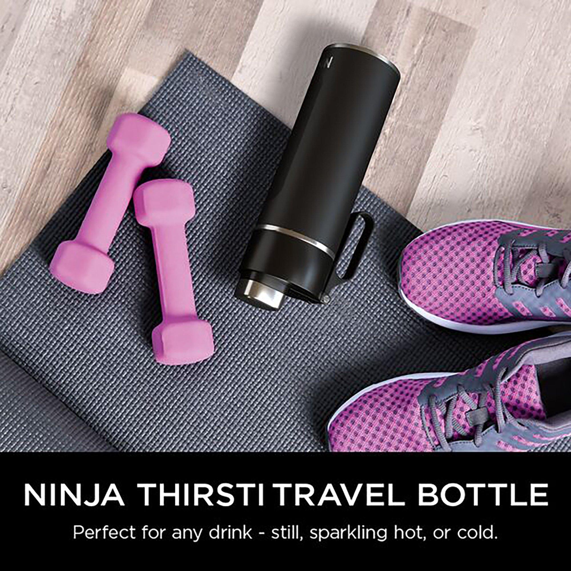 Black - Ninja - Thirsti 700 ml Travel Bottle Black DW2401EUUKBK - 3