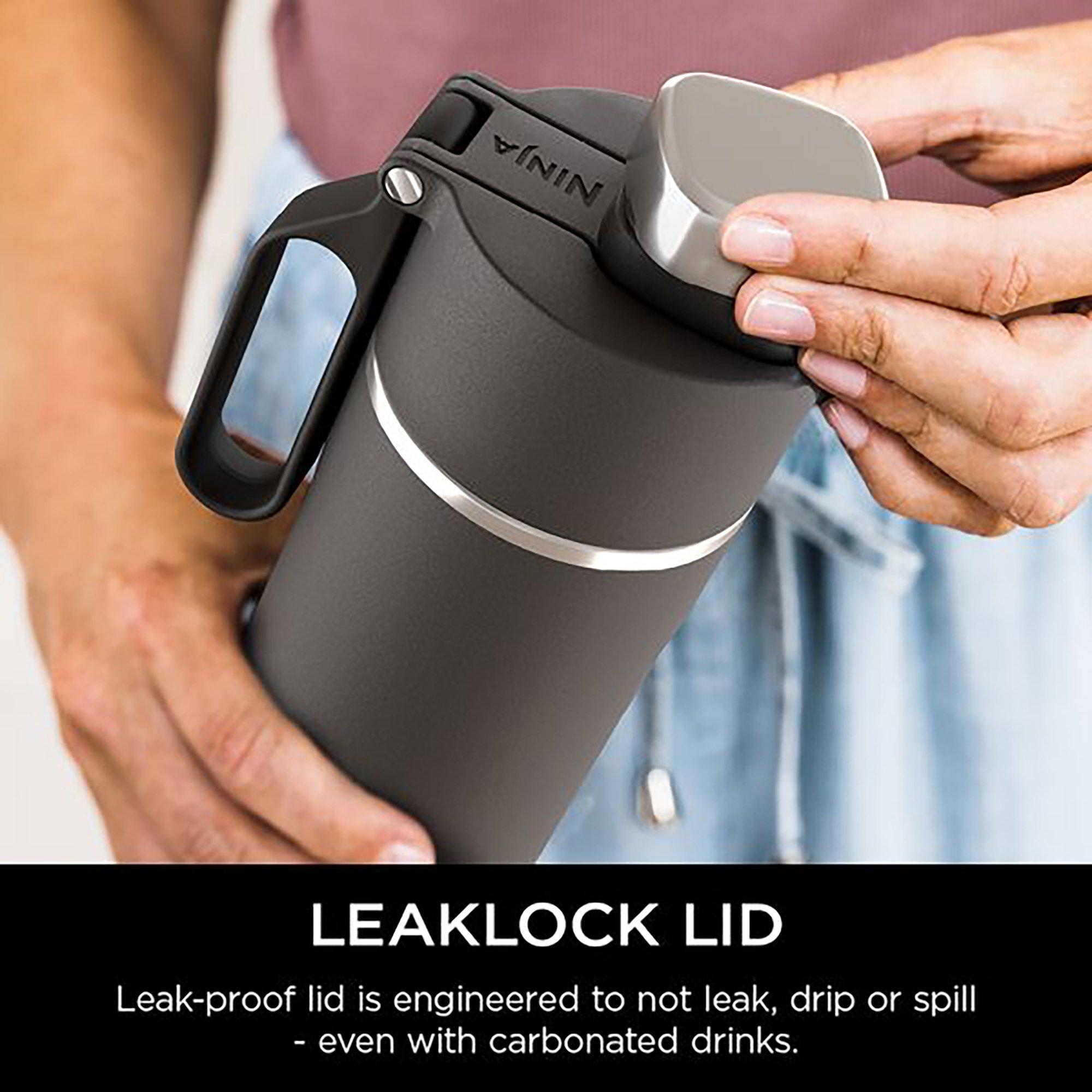 Black - Ninja - Thirsti 700 ml Travel Bottle Black DW2401EUUKBK - 5