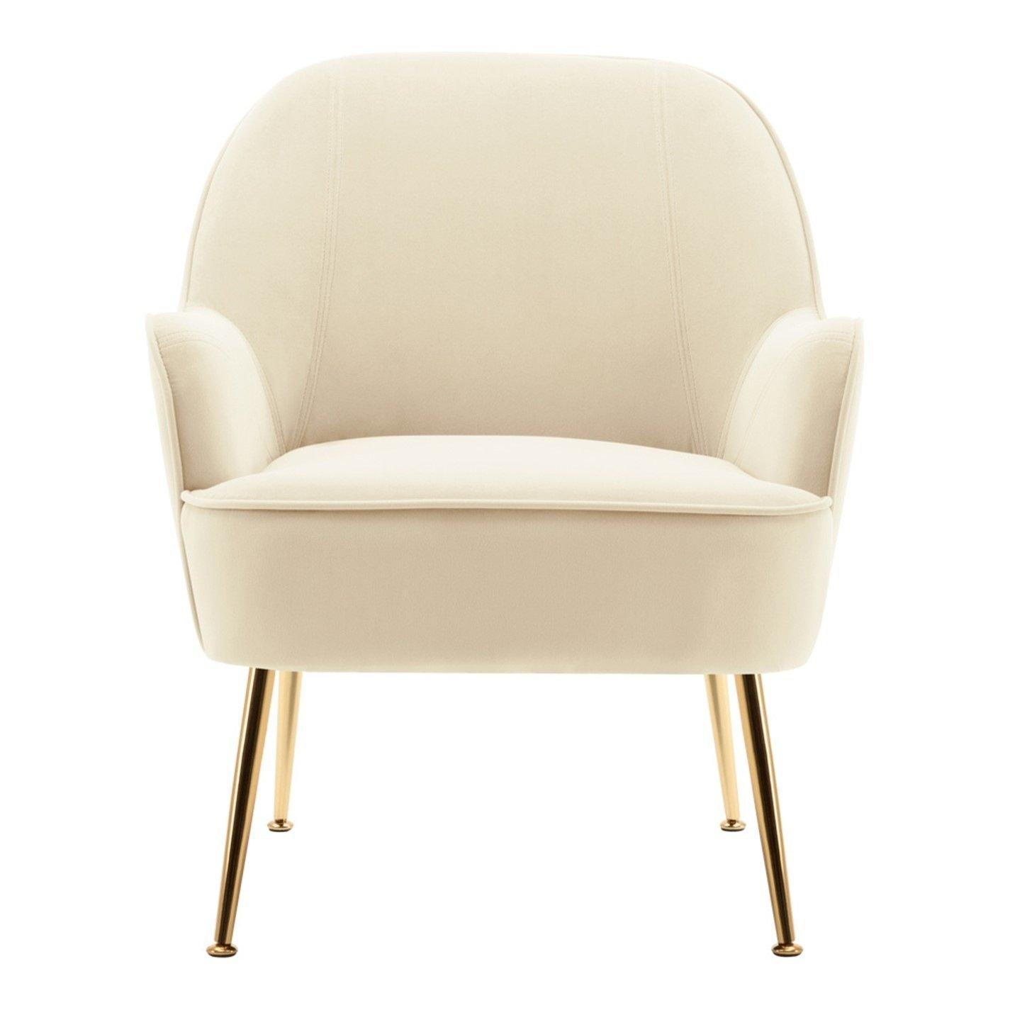 White - Kabinet UK - Modern Upholstered Wingback Chair - 2