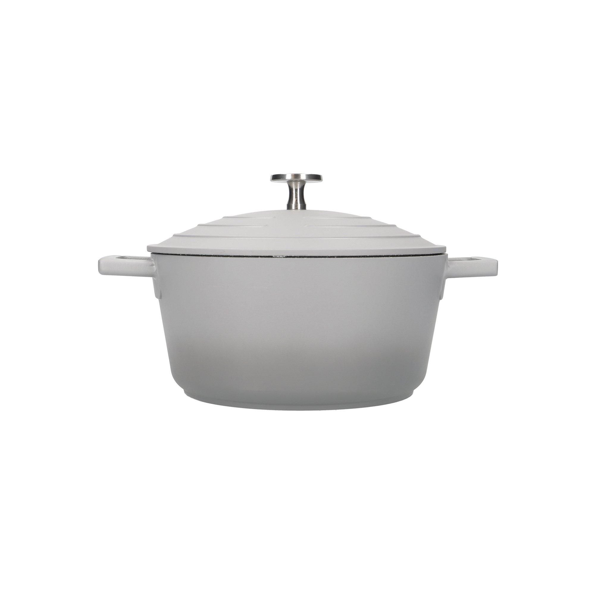 Masterclass  Lightweight Casserole Dish With Lid - Grey - 2.5L