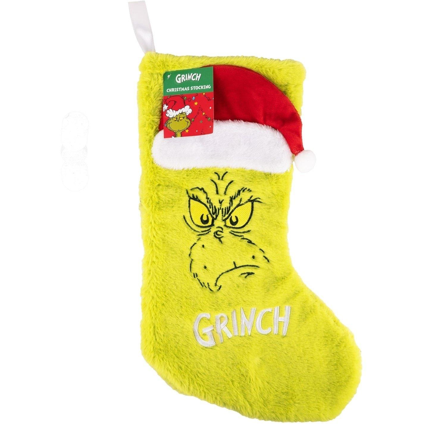 Multi - Grinch - The Grinch Fluffy Stocking - 2