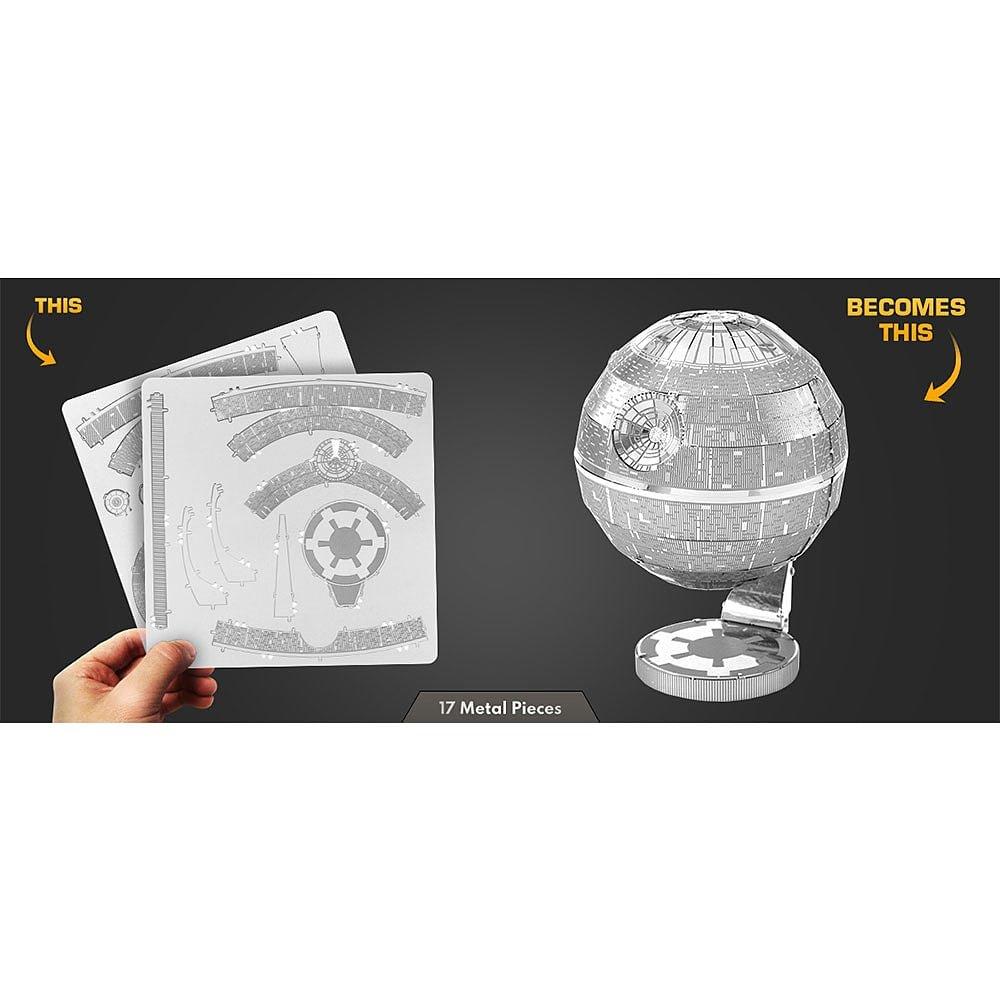 Mercadoria - Star Wars - Metal Earth - Death Star 3D Model Kit - 6