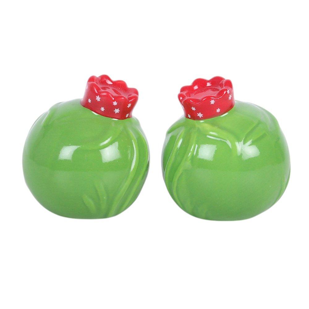White - Something Different - Brussels Sprout Salt and Pepper Shakers - 3