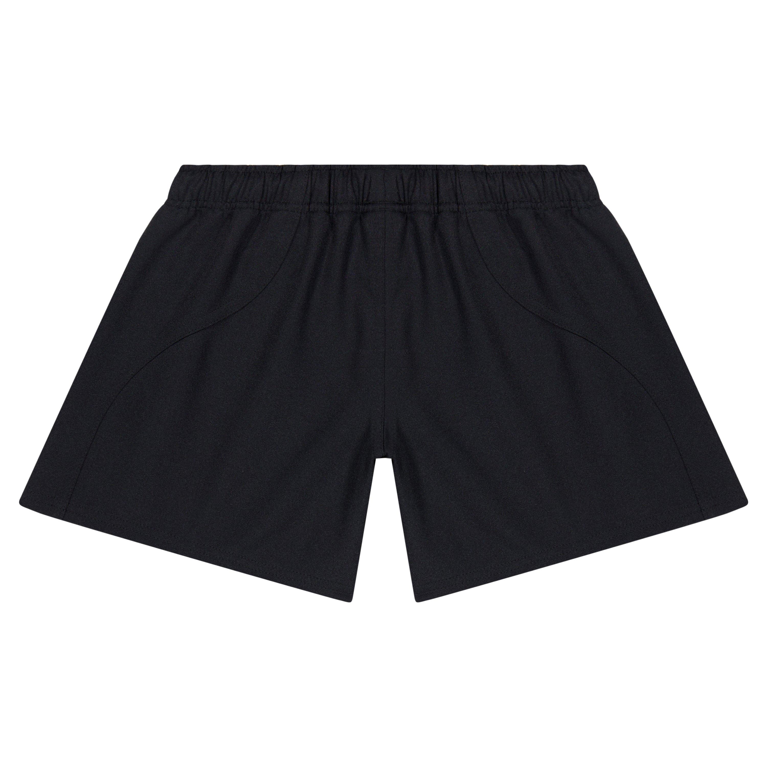 Sort - Mizuno - Kids' Logo Rugby Shorts - 2