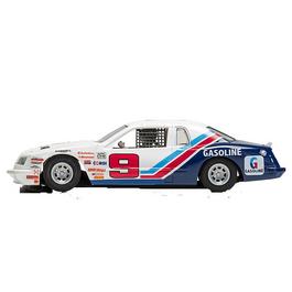 Scalextric GAME Ford Thunderbird 1986 stock car Blue White And Red