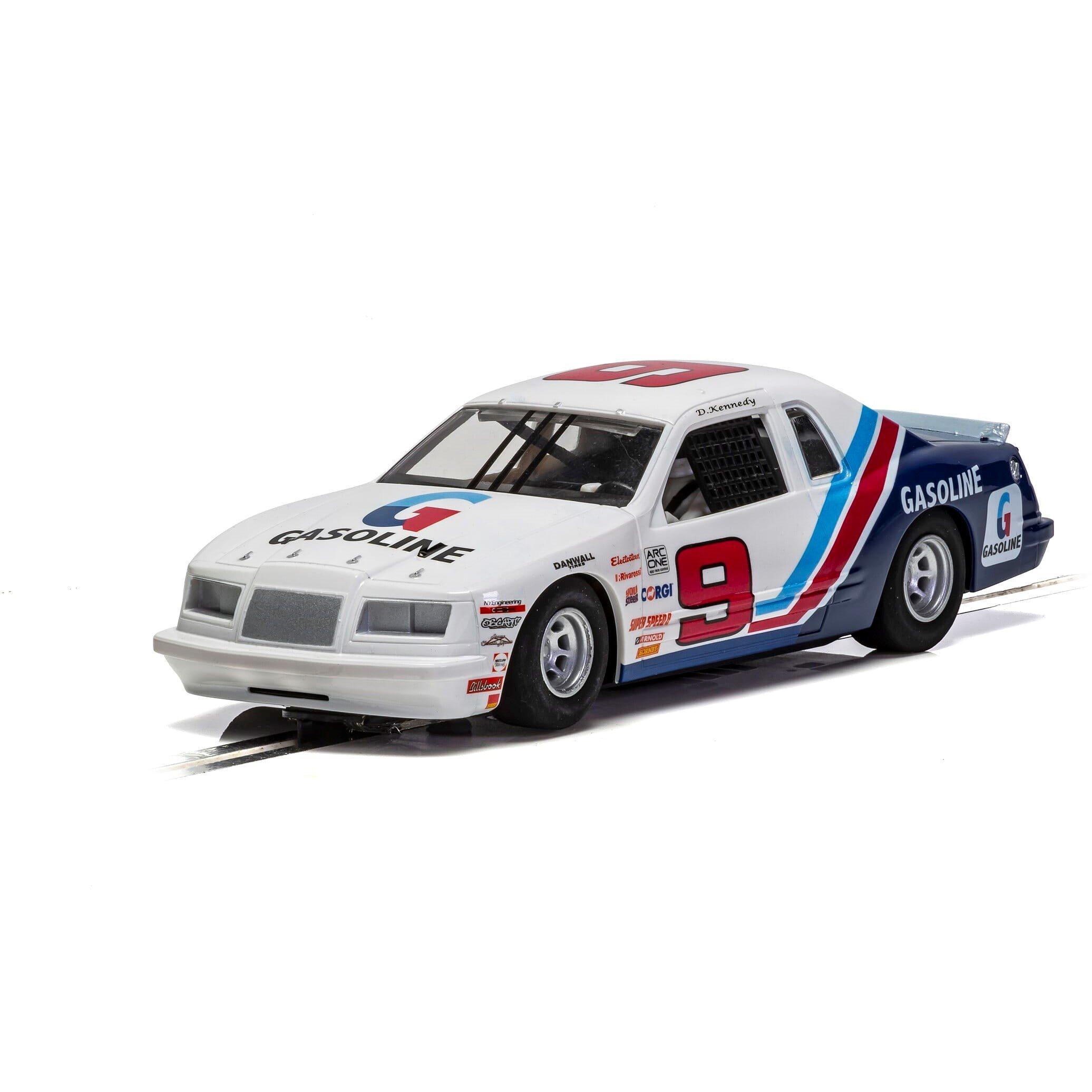 Merchandise - Scalextric - Ford Thunderbird 1986 stock car Blue White & Red - 2