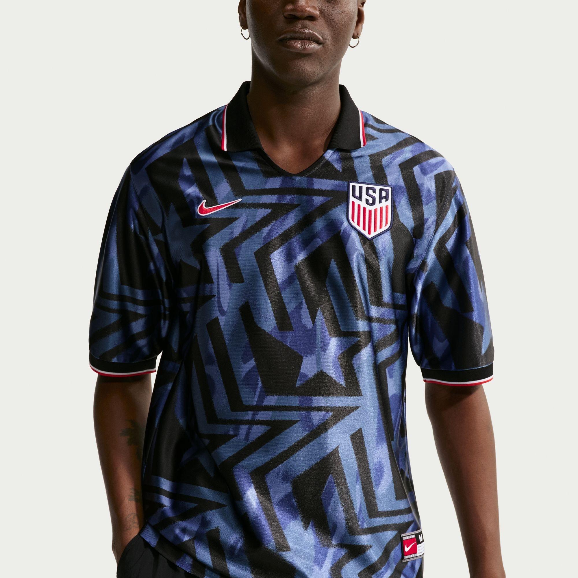 Navy/Red - Nike - Men's USA Short Sleeve T-Shirt - 1
