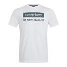 Blanc - Canterbury - Canterbury Blackbarrett 'recycle dino' cotton T-shirt - 1