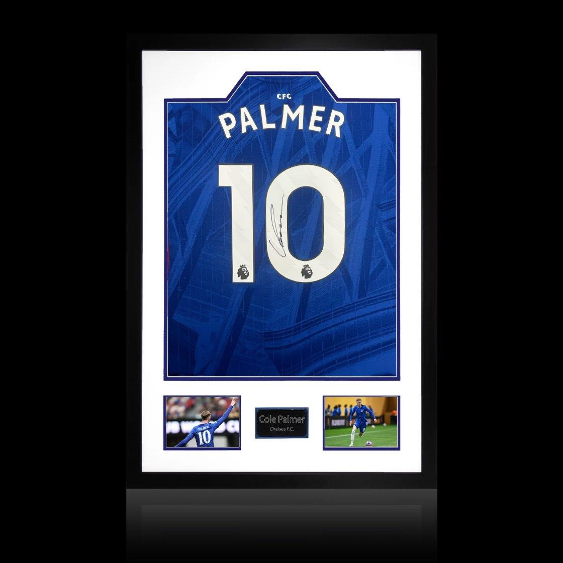Blue - The Fan Cave - Cole Palmer Signed Chelsea 25/26 Shirt Premium Fra - 1