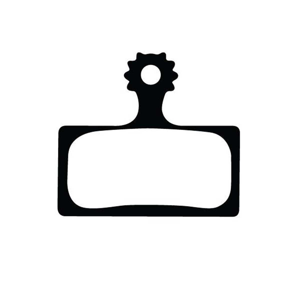 No Colour - Ashima - Semi-Metal Pads - Shimano 2016+/Clarks M3M2