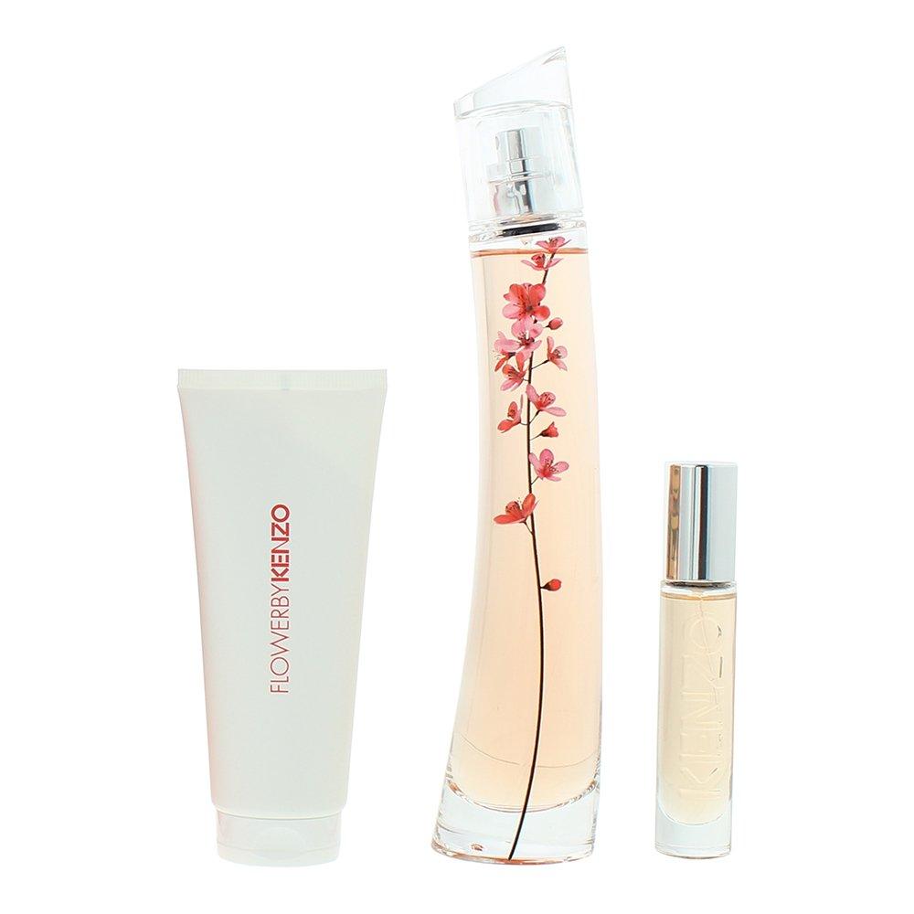 None - Kenzo - Kenzo Flower Ikebana Sakura EDP 3 Piece Gift Set - 2