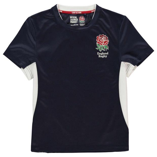 England Rugby Poly T Shirt Junior Boys
