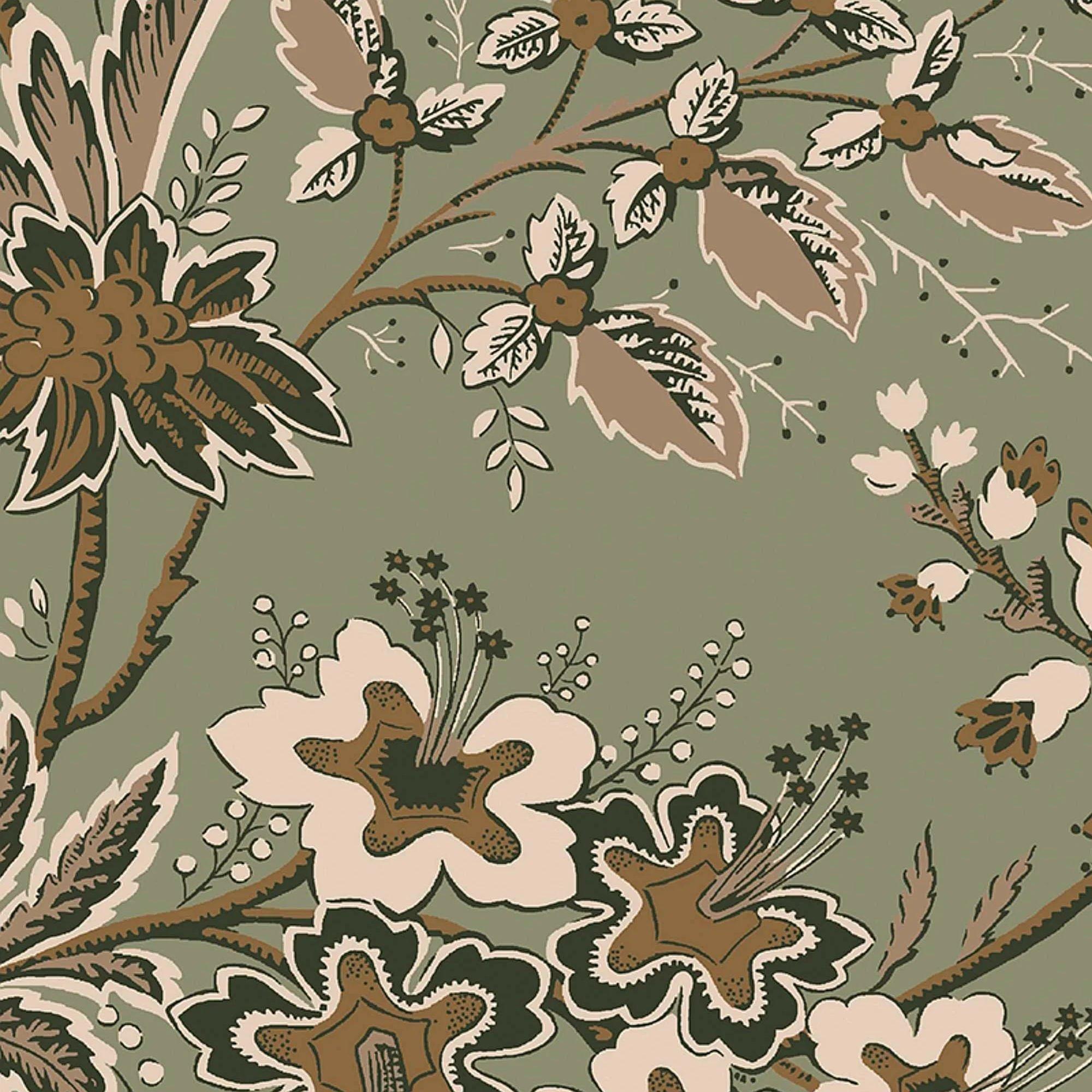 Sage Green - Laura Ashley - Marlbrook Wallpaper - 4