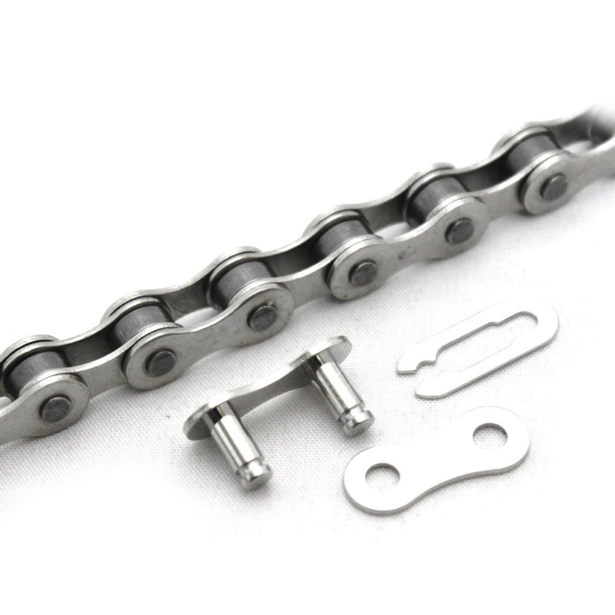 No Colour - Clarks - Single Speed Anti-Rust Chain 1/2x1/8 112 Links