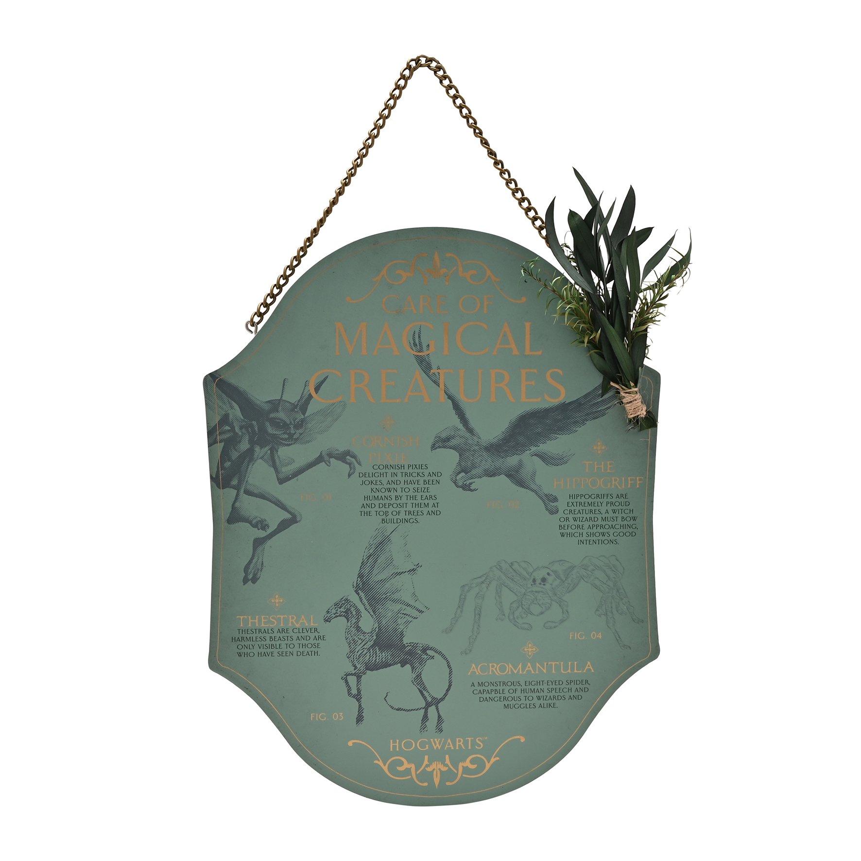 Multi - Harry Potter - Harry Potter Herbology Plaque Magical Creatures - 2