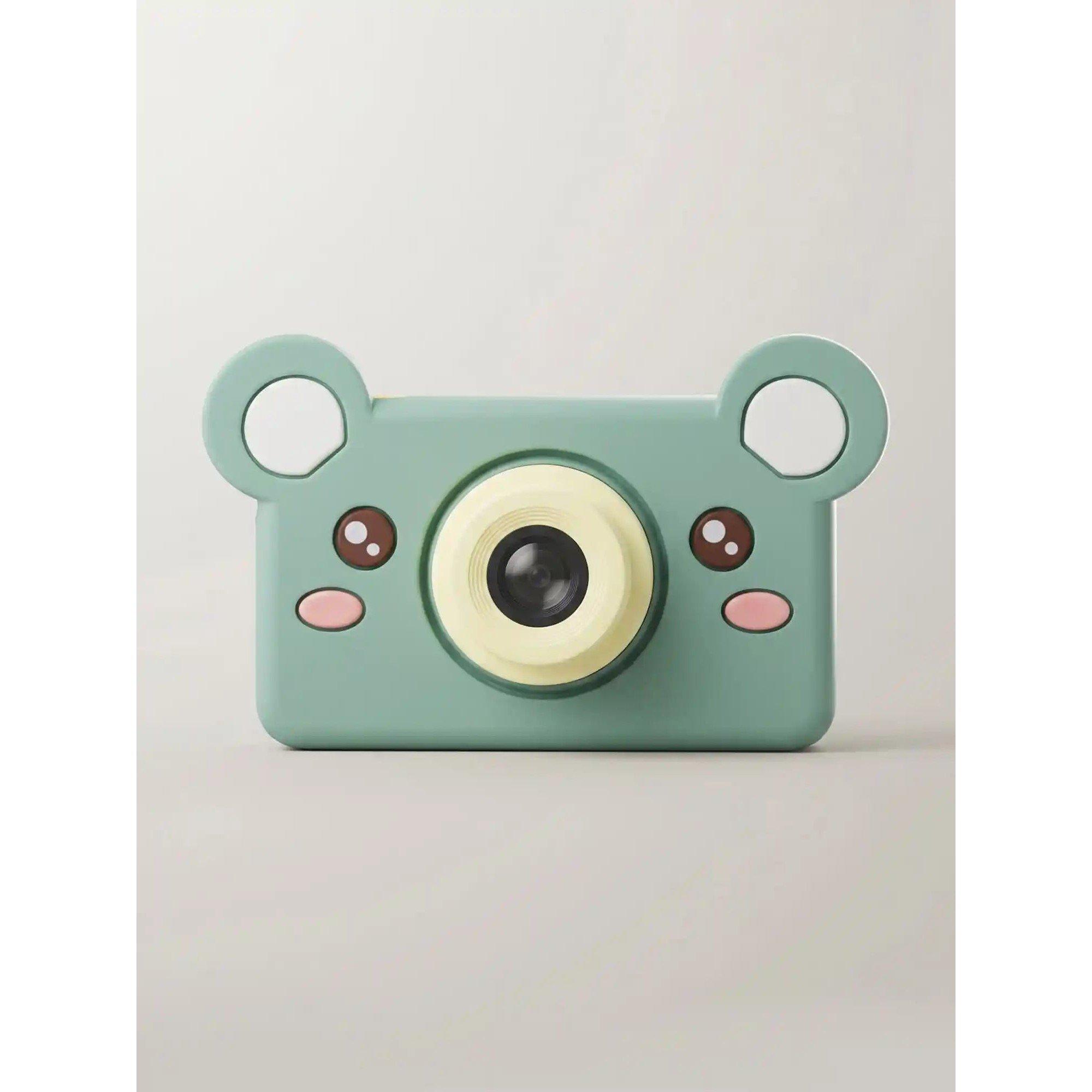 Green - Kiimento - Mikayo the Bear Kids Digital Camera & Video Camcor - 1
