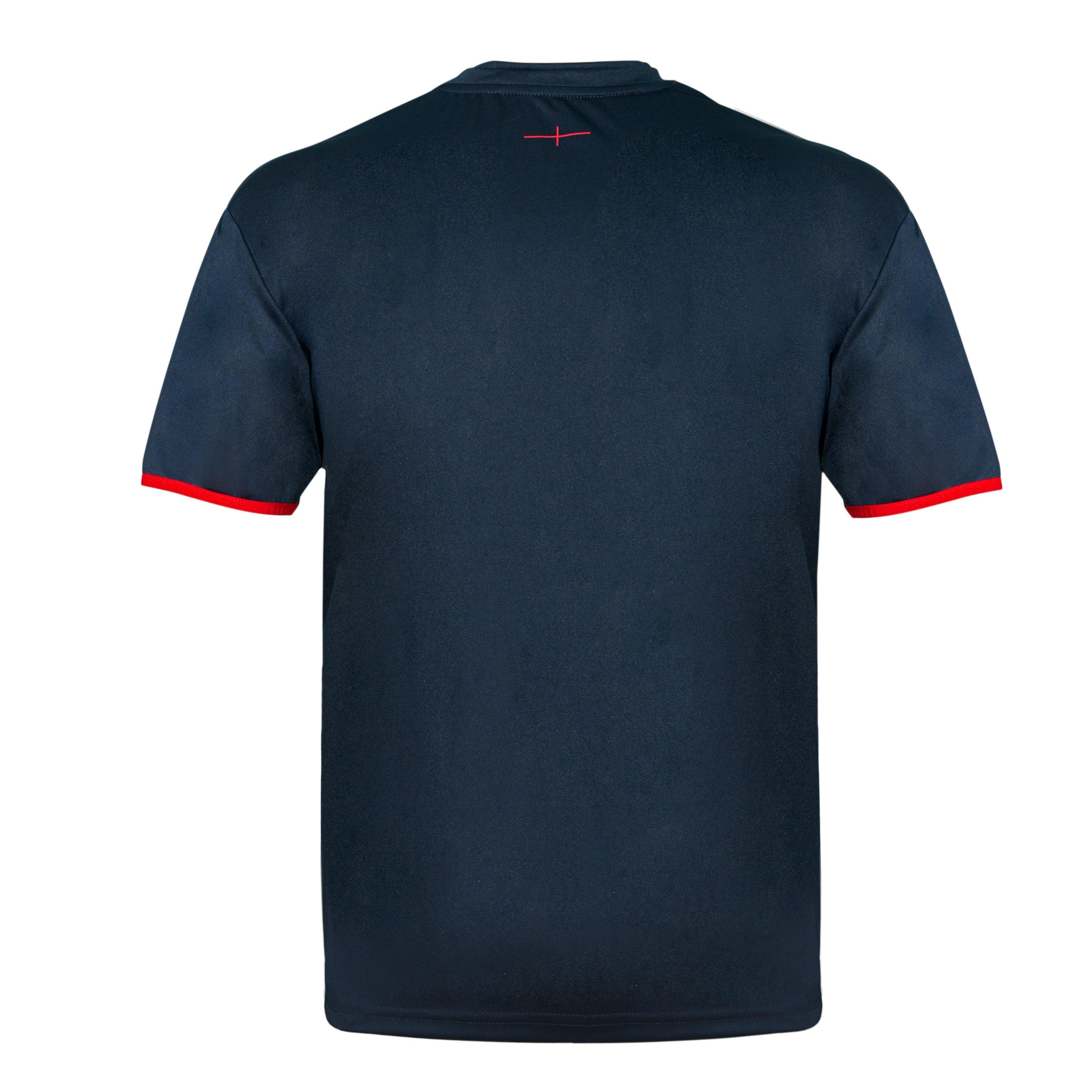 Marineblauw - RFU - England Poly T Shirt Adults - 2