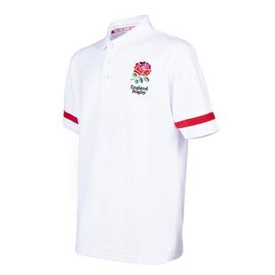 White - RFU - England Core Polo Shirt Seniors - 3