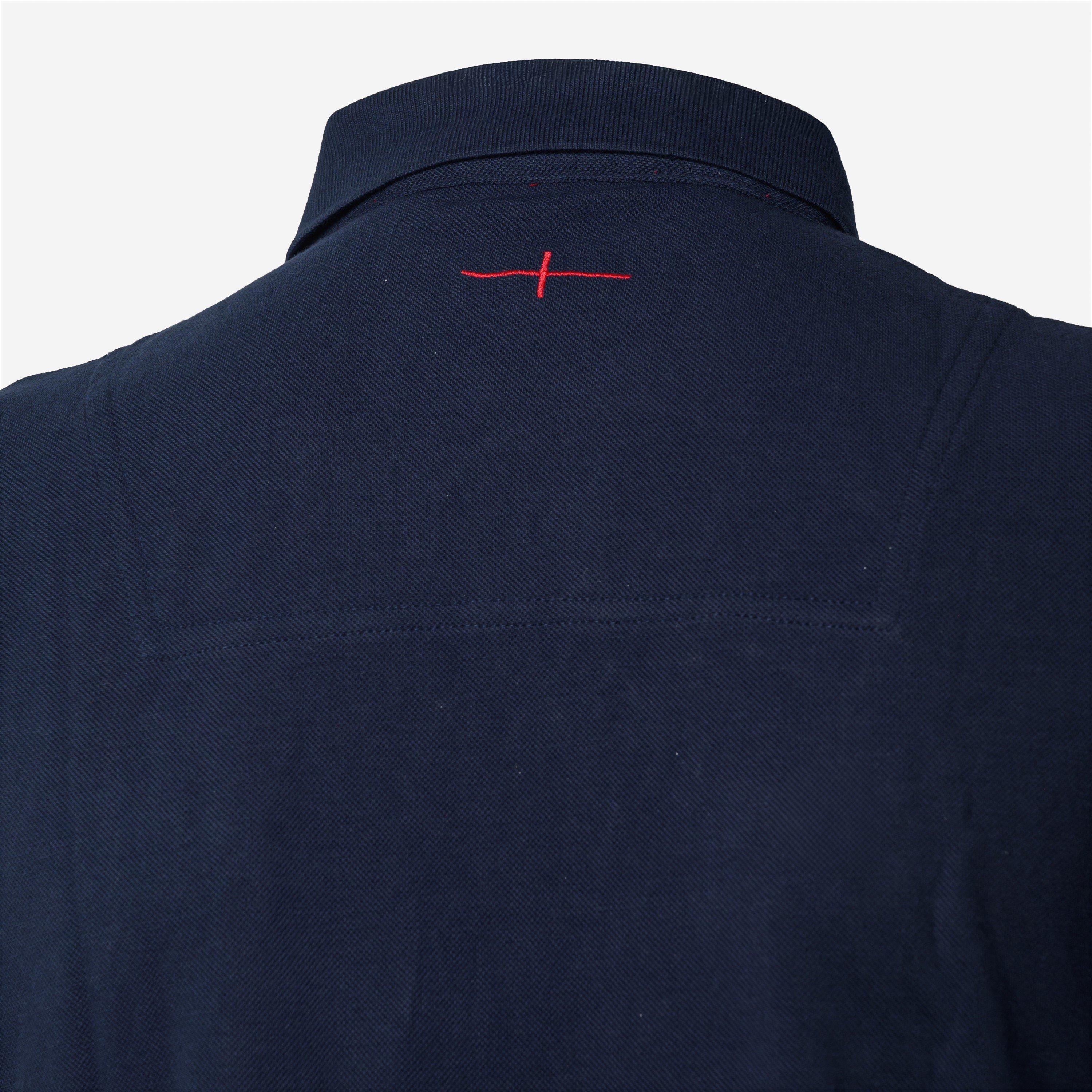 Navy - RFU - England Core Polo Shirt Adults - 4