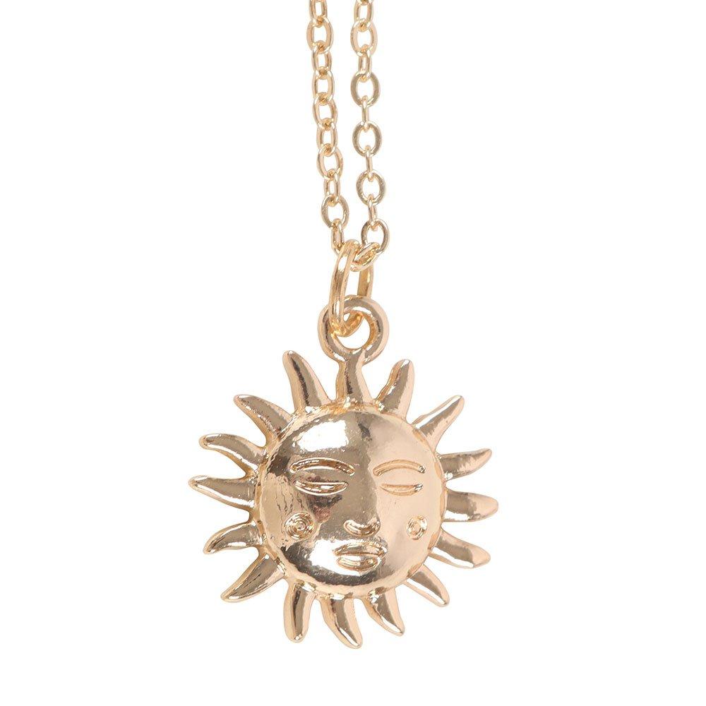 Gold - Something Different - Sun Necklace on Birthday Card - 2