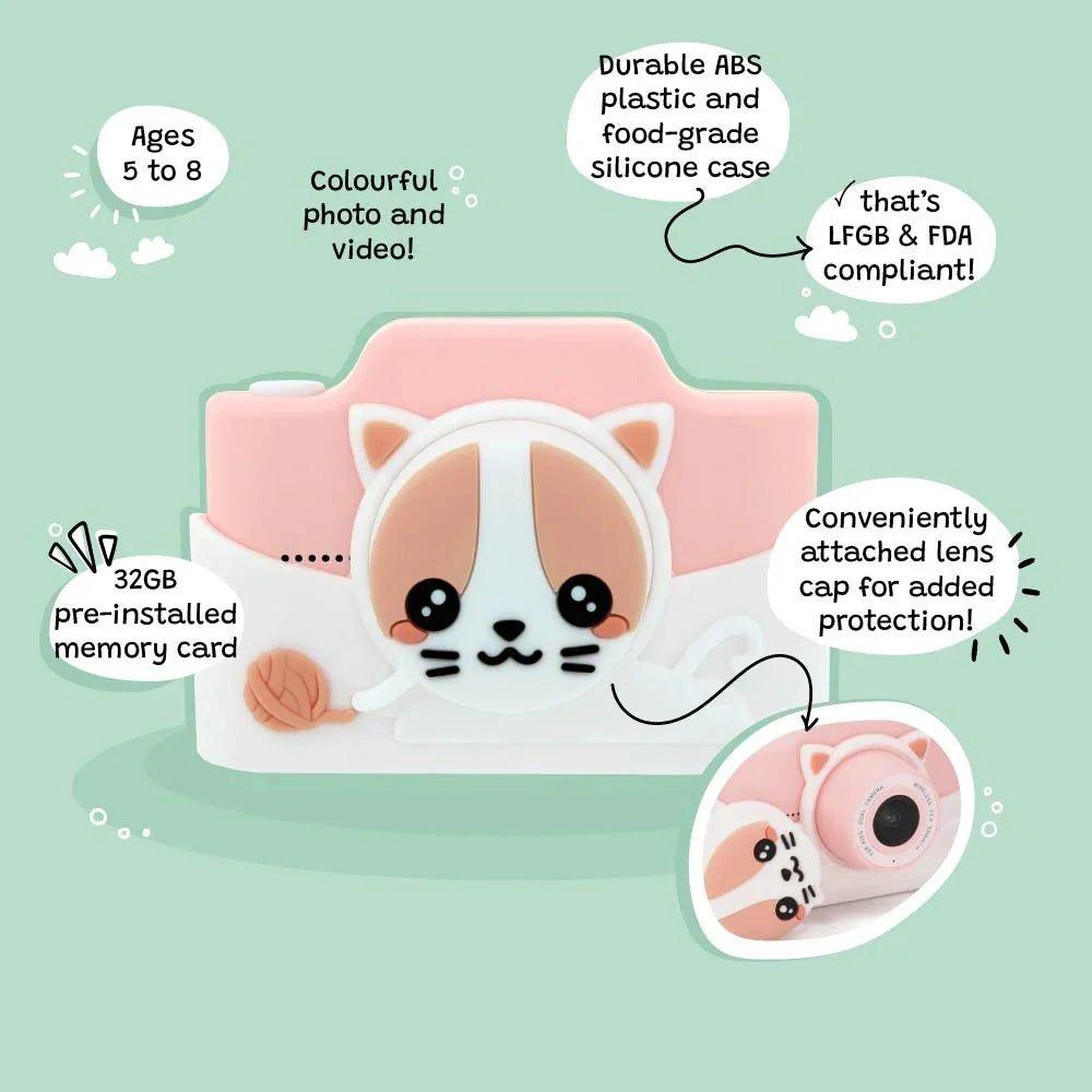 Multi - Kiimento - Meowie the Cat Kids Digital Camera & Video Camcord - 4