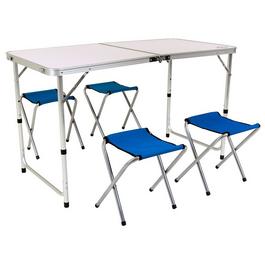 Charles Bentley Leisure 4 Seater Folding Picnic Set