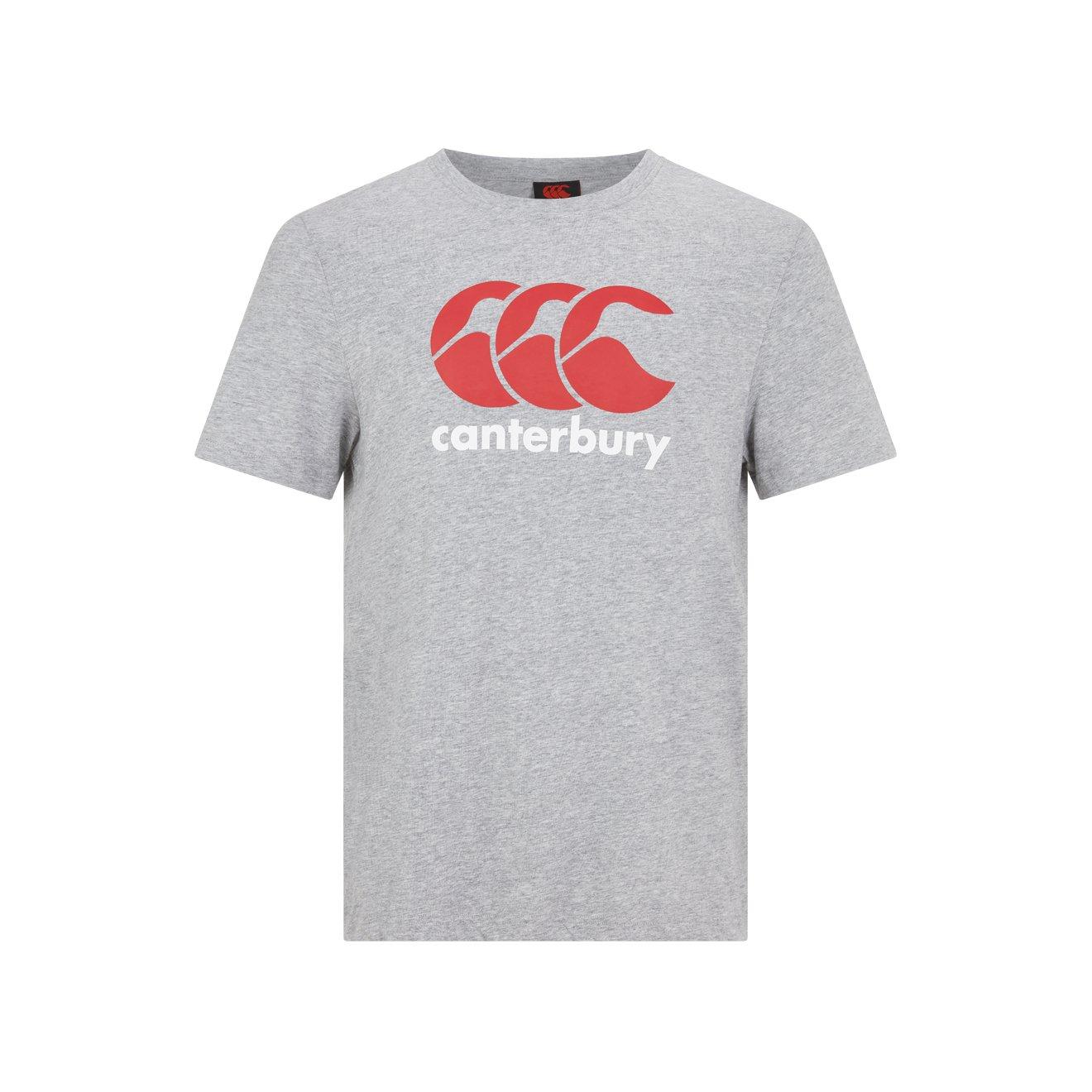 Grijs - Canterbury - Large Logo T Shirt Mens - 1