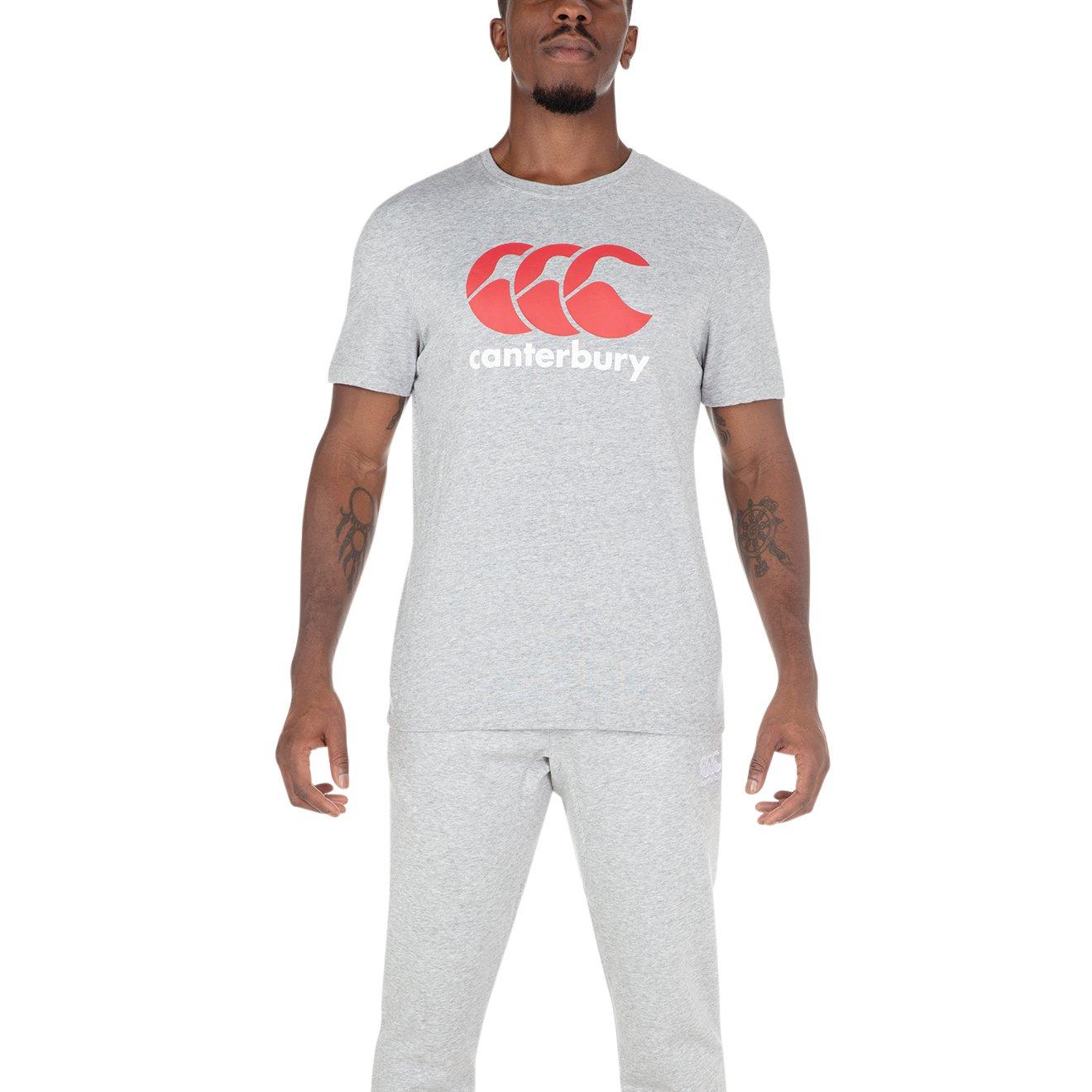 Grigio - Canterbury - Large Logo T Shirt Mens - 3