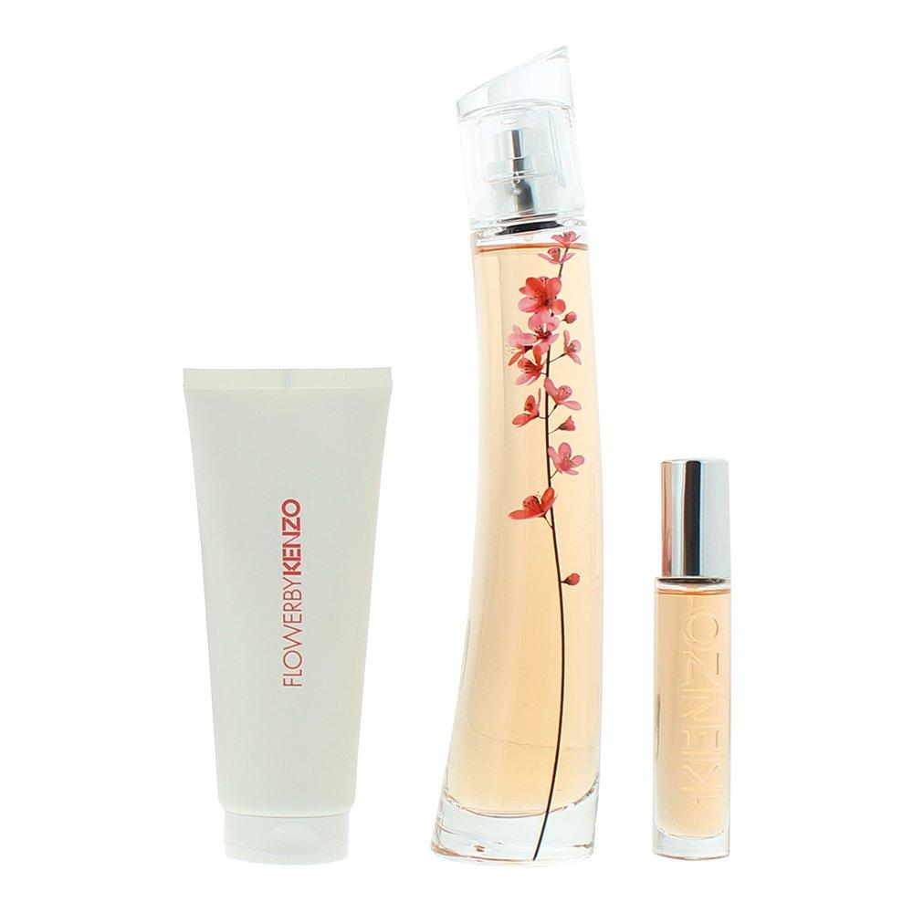 None - Kenzo - Kenzo Flower Ikebana Sakura EDP 3 Piece Gift Set - 2