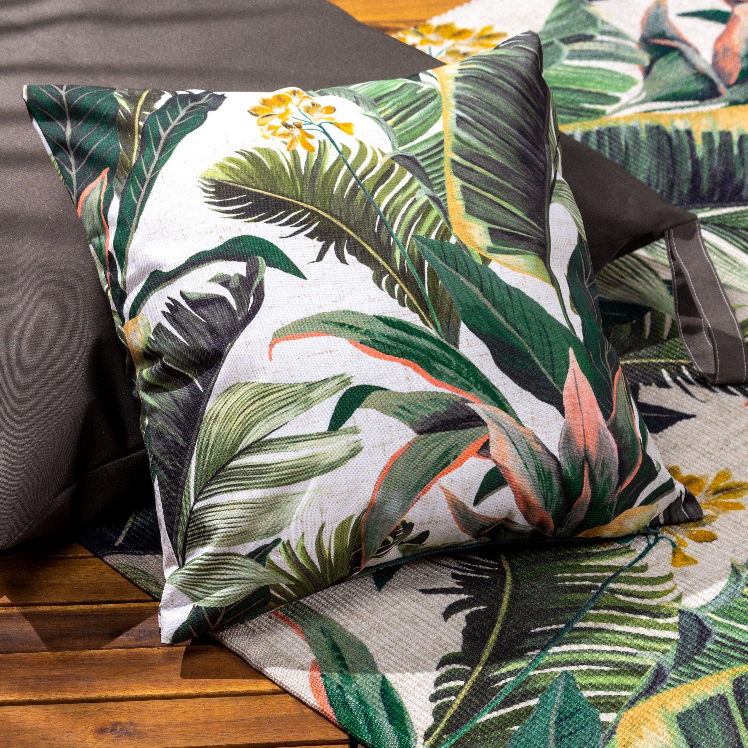 Multicolour - furn. - Hawaii Tropical Outdoor Cushion - 3