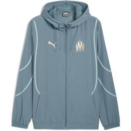 Puma Olympique De Marseille Pre Match Woven Jacket 2024 2025 Adults