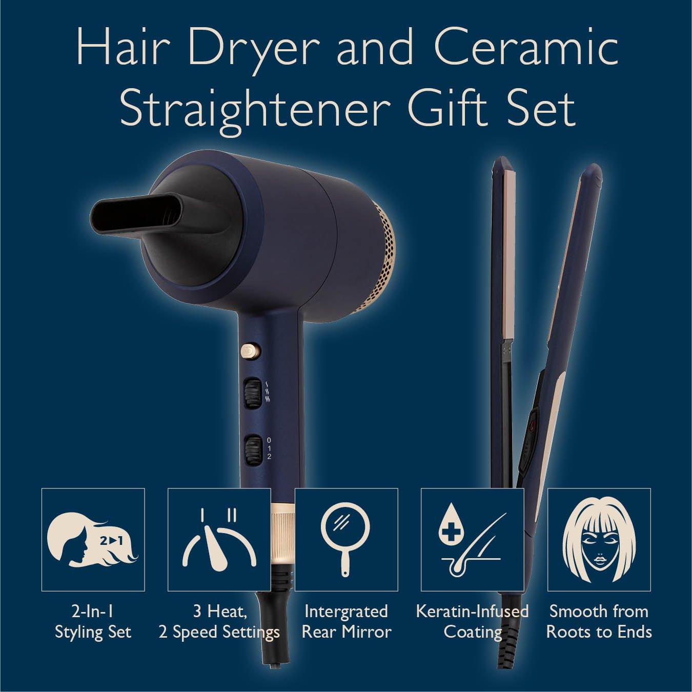 Midnight Blue - Carmen - Gift Twilight DC Pro Keratin Hair Dryer and Cerami - 2