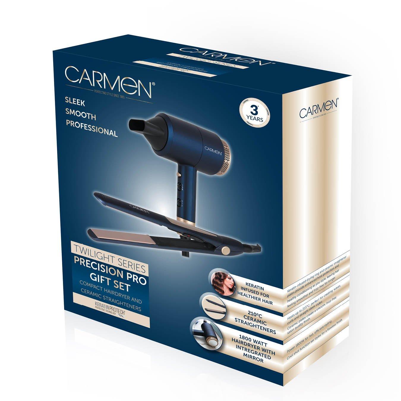 Midnight Blue - Carmen - Gift Twilight DC Pro Keratin Hair Dryer and Cerami - 11