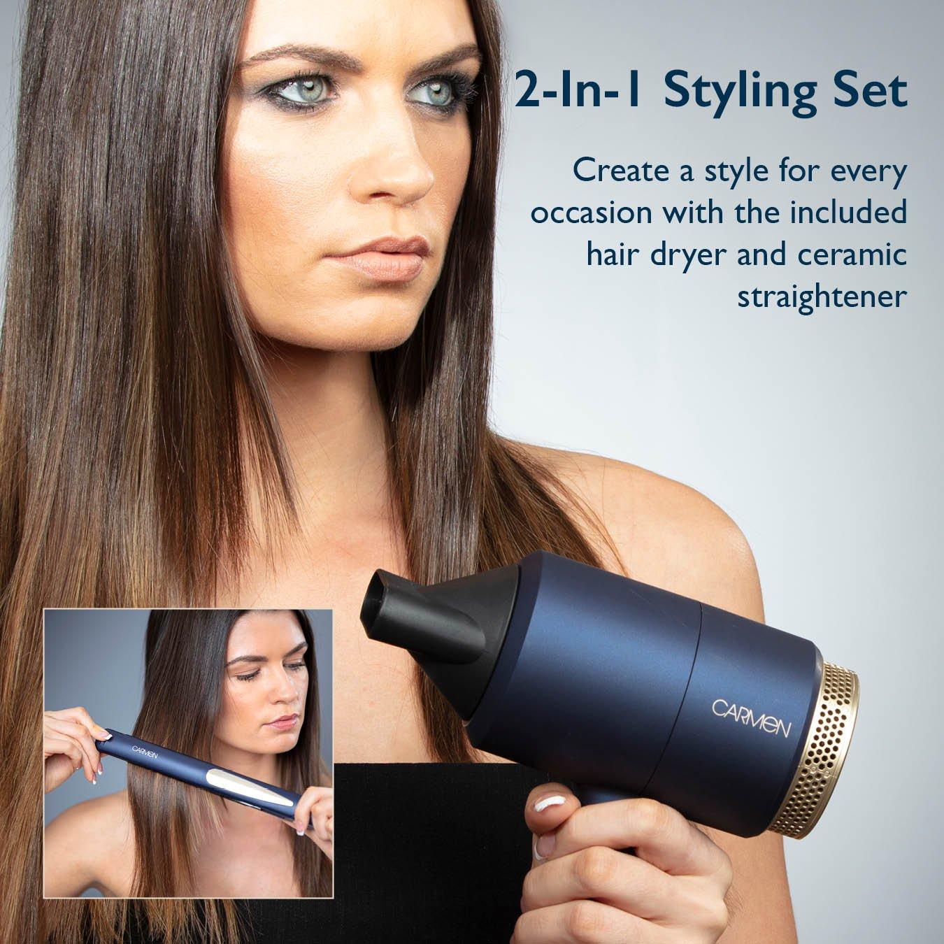 Midnight Blue - Carmen - Gift Twilight DC Pro Keratin Hair Dryer and Cerami - 3