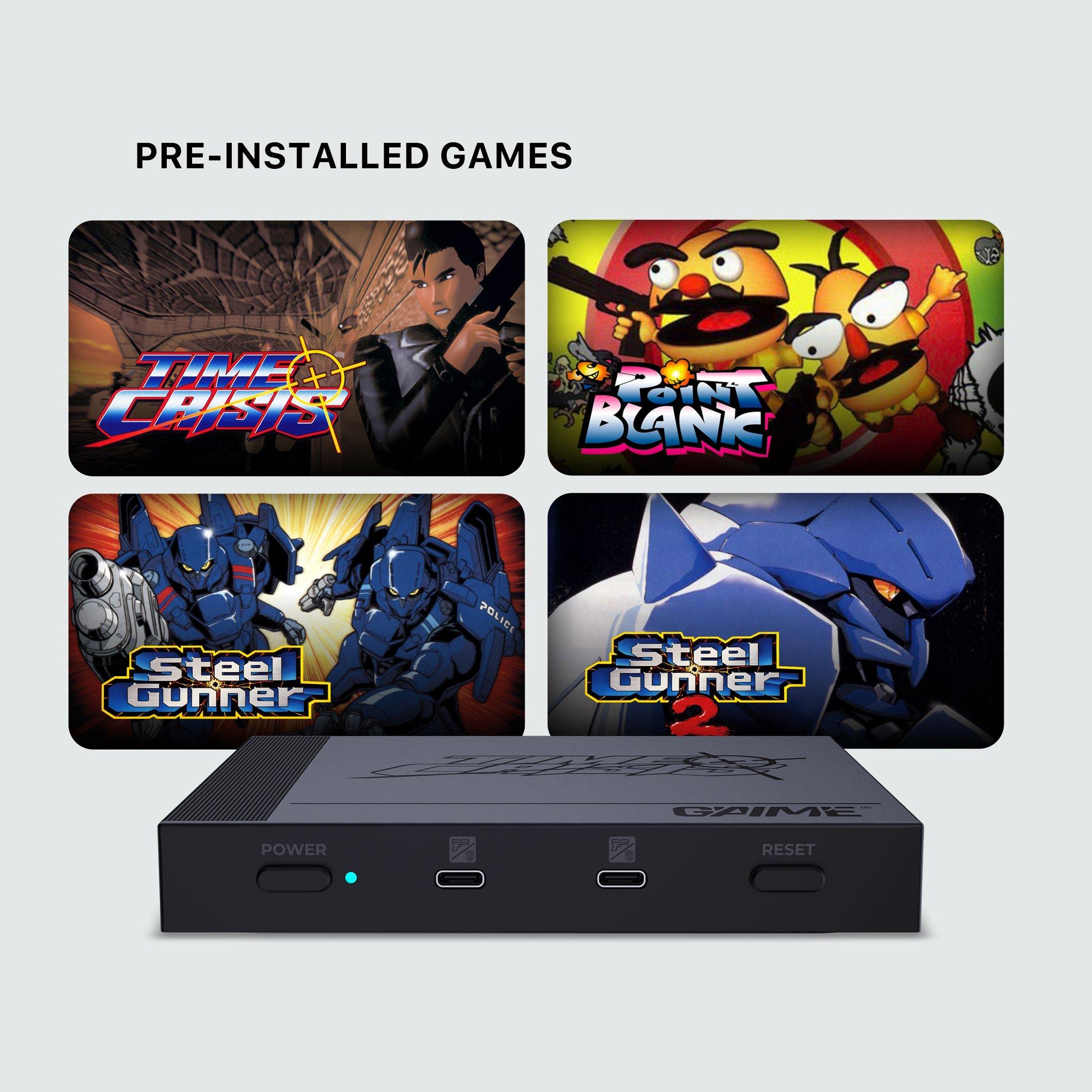 Blue - Gaime - Plug & Play Time Crisis Console Ultimate - 3
